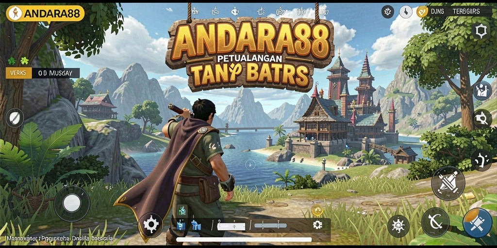 Gambaran gameplay yang menarik di dunia terbuka ANDARA88.