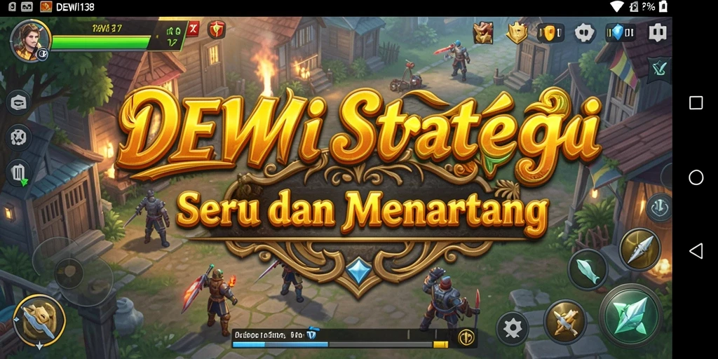 Tampilan gameplay DEWI138 yang mendebarkan.