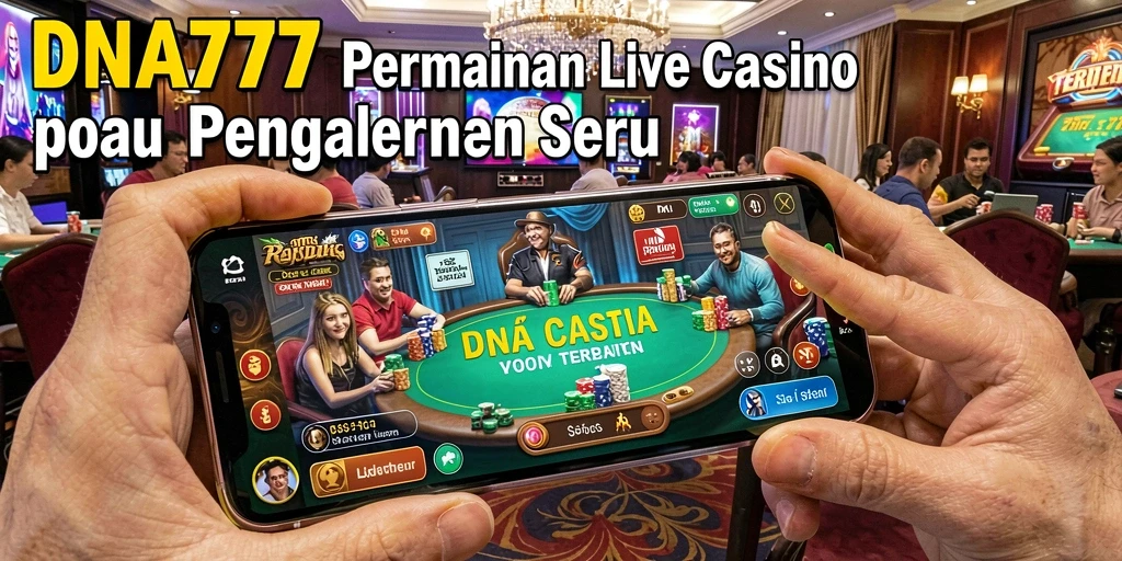 Gameplay Live Casino yang menarik dan interaktif dengan dealer langsung.