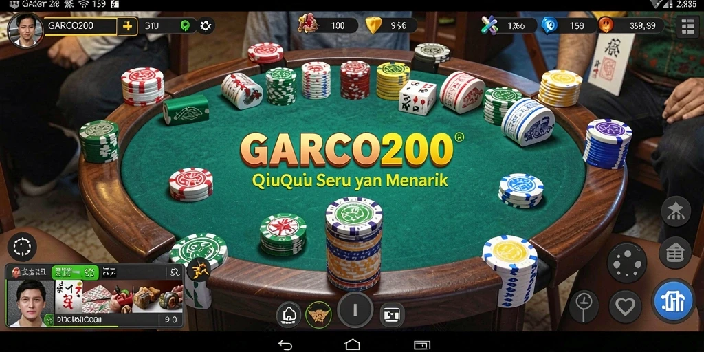 Tampilan gameplay QiuQiu yang seru dan interaktif.
