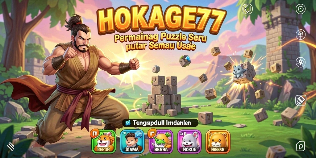 Tampilan gameplay HOKAGE77 yang menarik dan menantang.