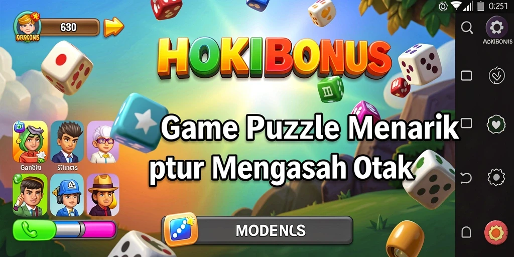 Tampilan gameplay HOKIBONUS yang menantang dan seru.