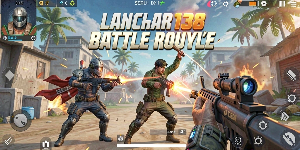 Gameplay seru dalam aksi Battle Royale di LANCAR138.