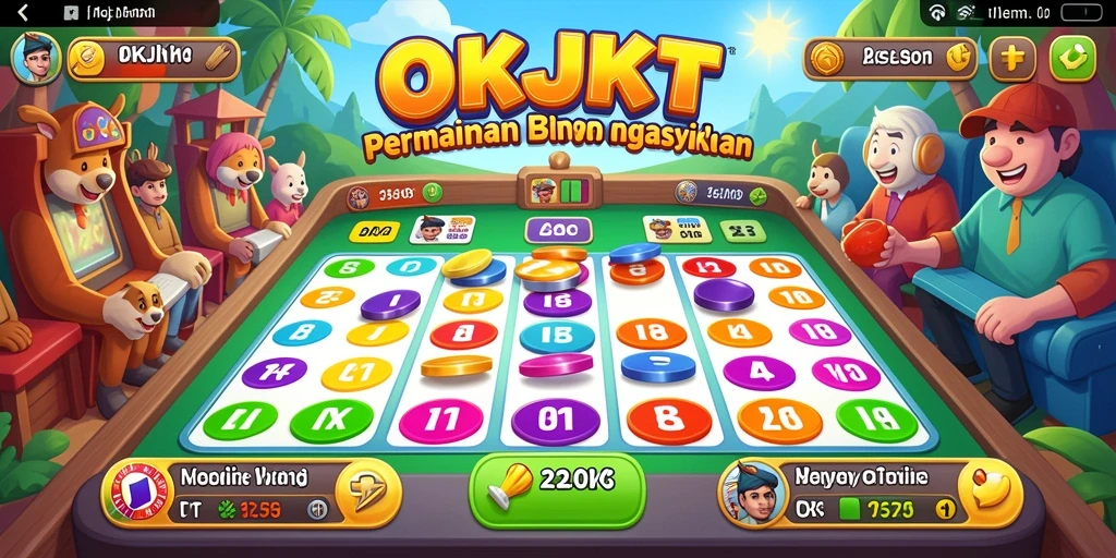 Tampilkan pengalaman bermain Bingo yang seru di OKJKT.