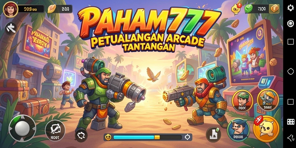 Tampilan gameplay PAHAM777 yang penuh aksi dan tantangan.