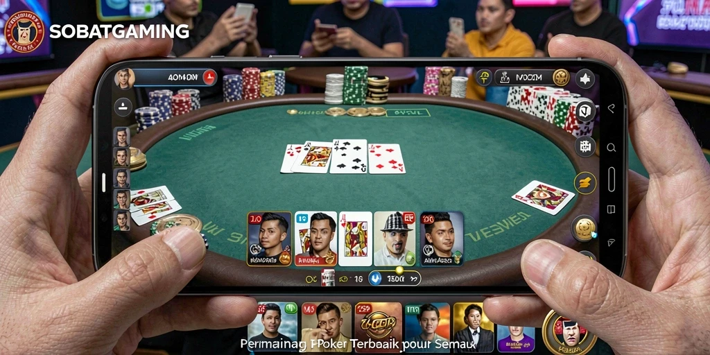 Gameplay Poker yang seru dan kompetitif di SOBATGAMING.