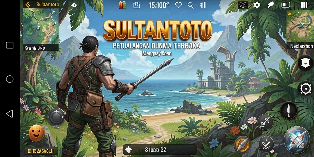 Gameplay SULTANTOTO yang menarik dan mendalam dalam dunia terbuka.